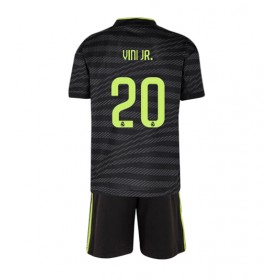 Baby Fußballbekleidung Real Madrid Vinicius Junior #20 3rd Trikot 2022-23 Kurzarm (+ kurze hosen)